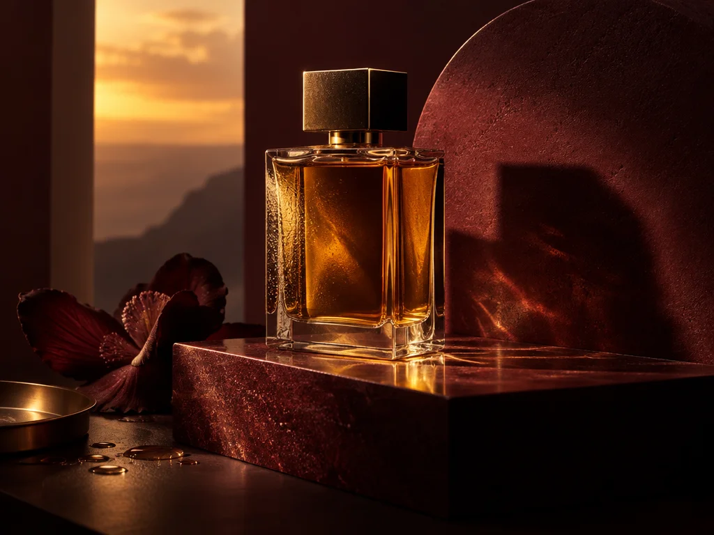 GPT Image 2.5 sunburst example: Premium product campaign